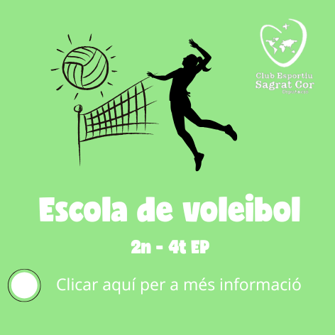 Informació extraescolar escola de voleibol