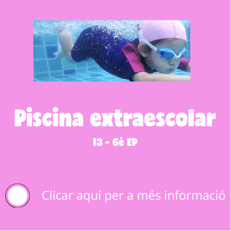 Informació extraescolar de piscina