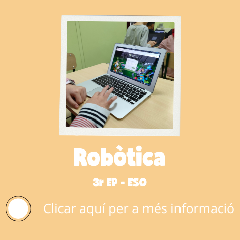 Informació extraescolar Robòtica
